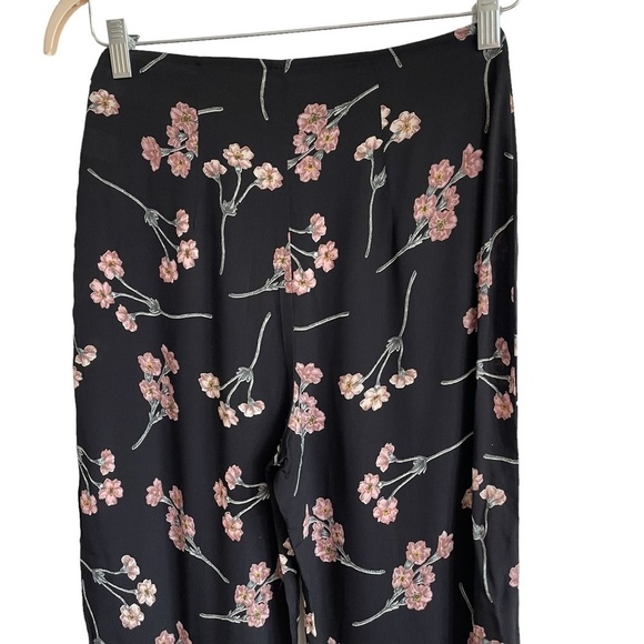 NWT Flynn Skye Parker Pant in Black Cherry Blossom, Size S - Picture 8 of 9